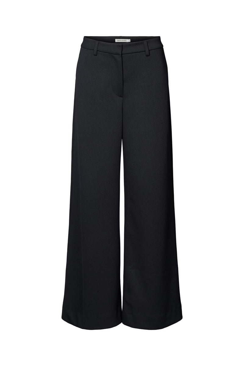 Zoe - Tailored wide leg pants I Black navy combo Black navy combo XS  4 - Rabens Saloner - DK