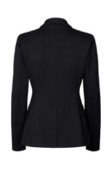 Helda - Tailored jacket I Black navy combo    4 - Rabens Saloner - DK