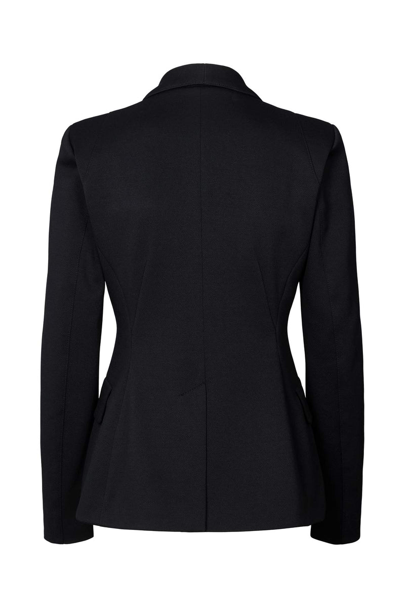 Helda - Tailored jacket I Black navy combo    4 - Rabens Saloner - DK