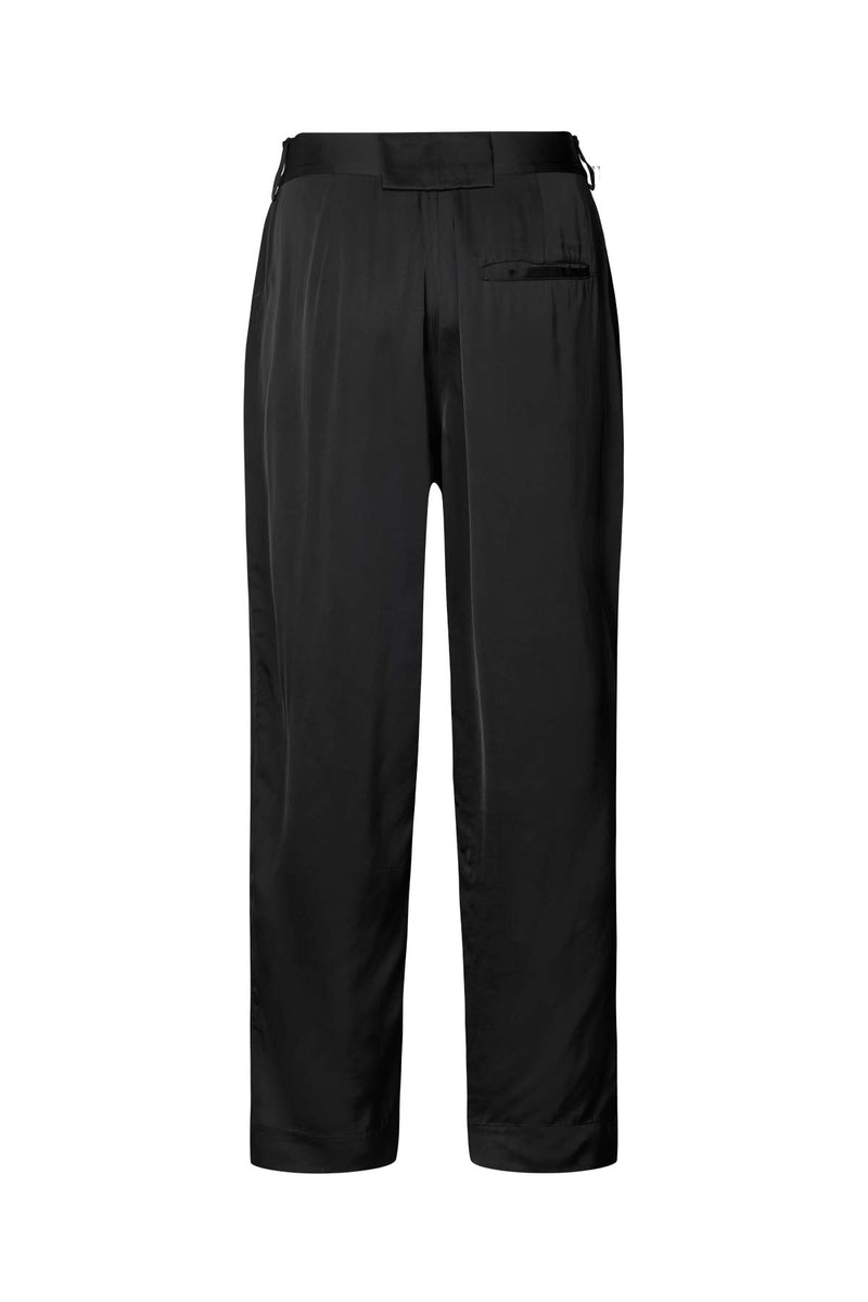 Carly - Solid pants I Black 4 - Rabens Saloner - DK