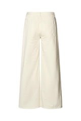 Ini - Canvas light pants I Winter white    3 - Rabens Saloner - DK