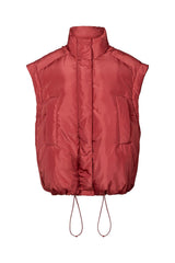 River - Quilt down jacket I Burgundy    6 - Rabens Saloner - DK