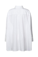 Noah - Poplin oversized shirt  I White    2 - Rabens Saloner - DK