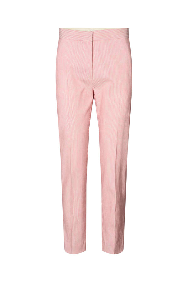 Adelle - Striped tailoring slim pants I Pink stripe Pink stripe XS 1 - Rabens Saloner - DK