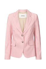 Helda - Striped tailoring jacket I Pink stripe Pink stripe XS 6 - Rabens Saloner - DK