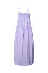 Dodo - Cotton smock tier dress I Violet 2 - Rabens Saloner - DK