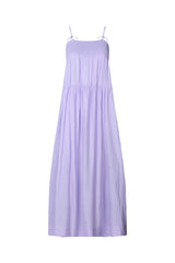 Dodo - Cotton smock tier dress I Violet Violet XS 1 - Rabens Saloner - DK