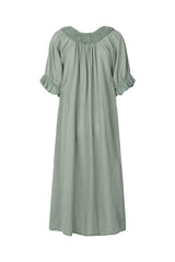 Dorothea - Cotton long angel dress I Sage 2 - Rabens Saloner - DK