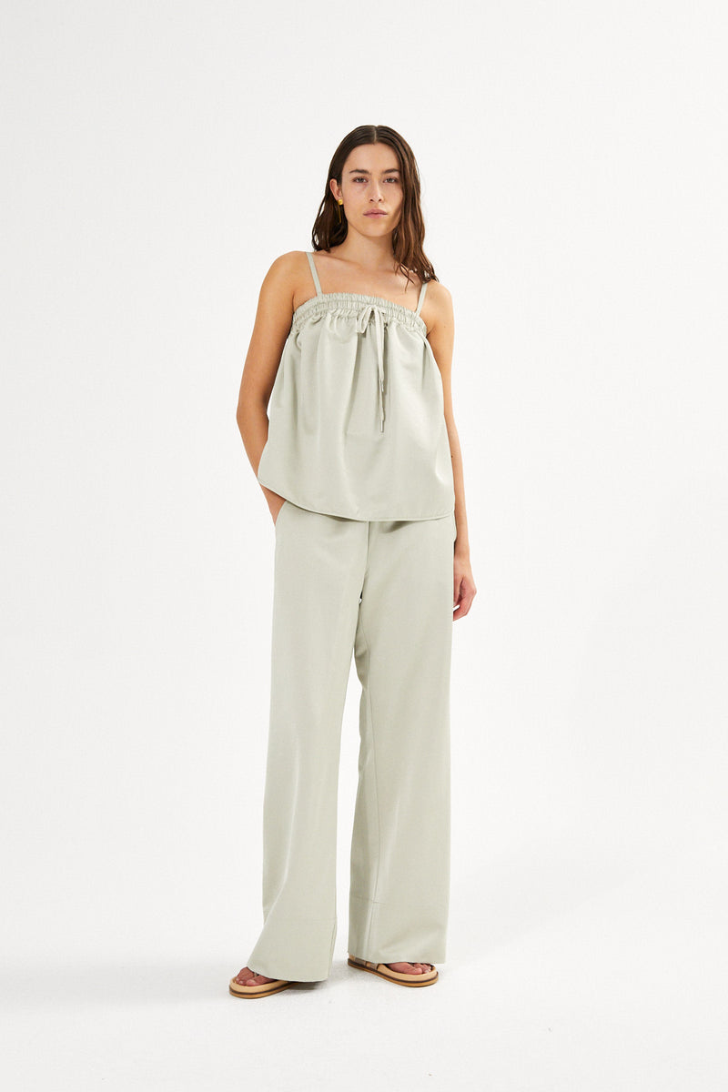 Paris - Techno drape bustier I Acid yellow 4 - Rabens Saloner - DK