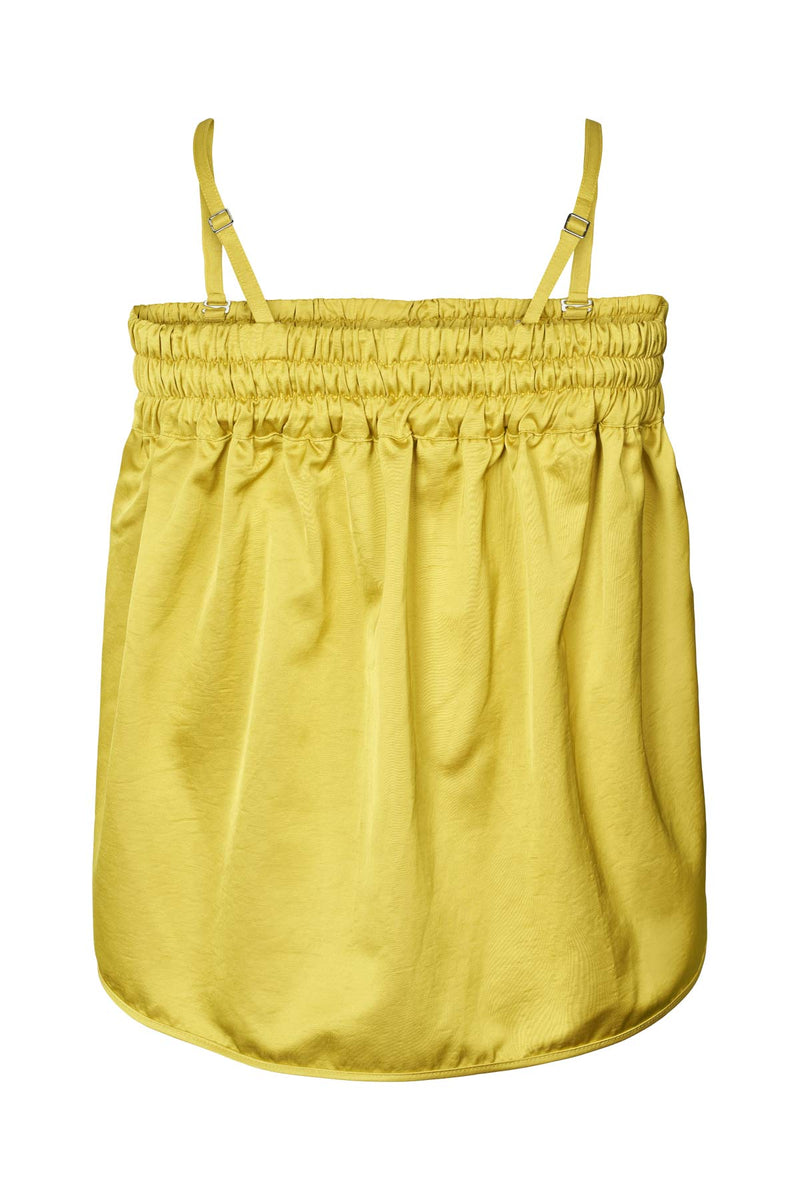 Paris - Techno drape bustier I Acid yellow 2 - Rabens Saloner - DK