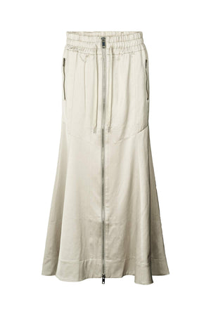 Parel - Techno drape flared skirt I Oyster Oyster XS 1 - Rabens Saloner - DK