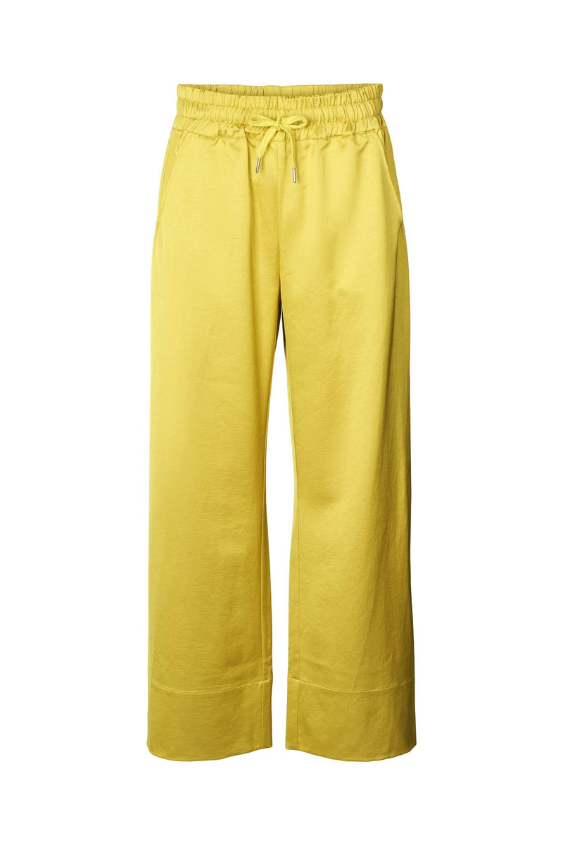 Pantsy - Techno drape pants I Acid yellow Acid yellow XS 1 - Rabens Saloner - DK