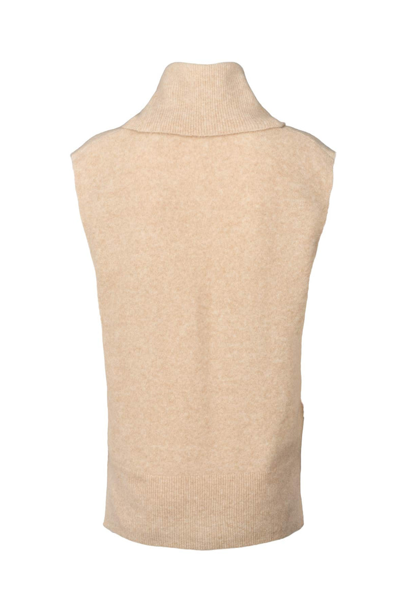 Biak - Soft knit vest I Buttercream 2 - Rabens Saloner - DK