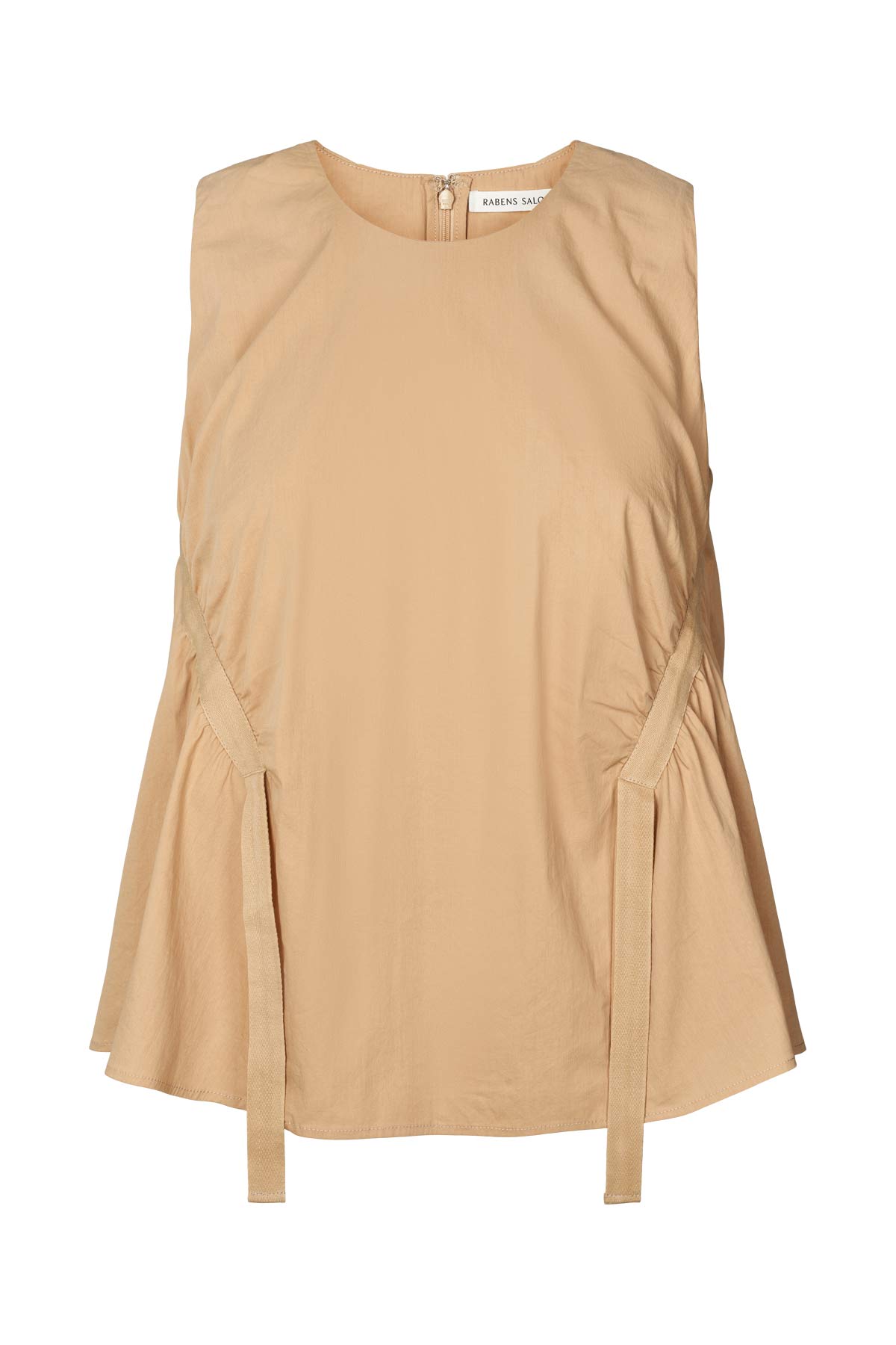 Aio - Papery gathered top I Toffee Toffee XS 1 - Rabens Saloner - DK