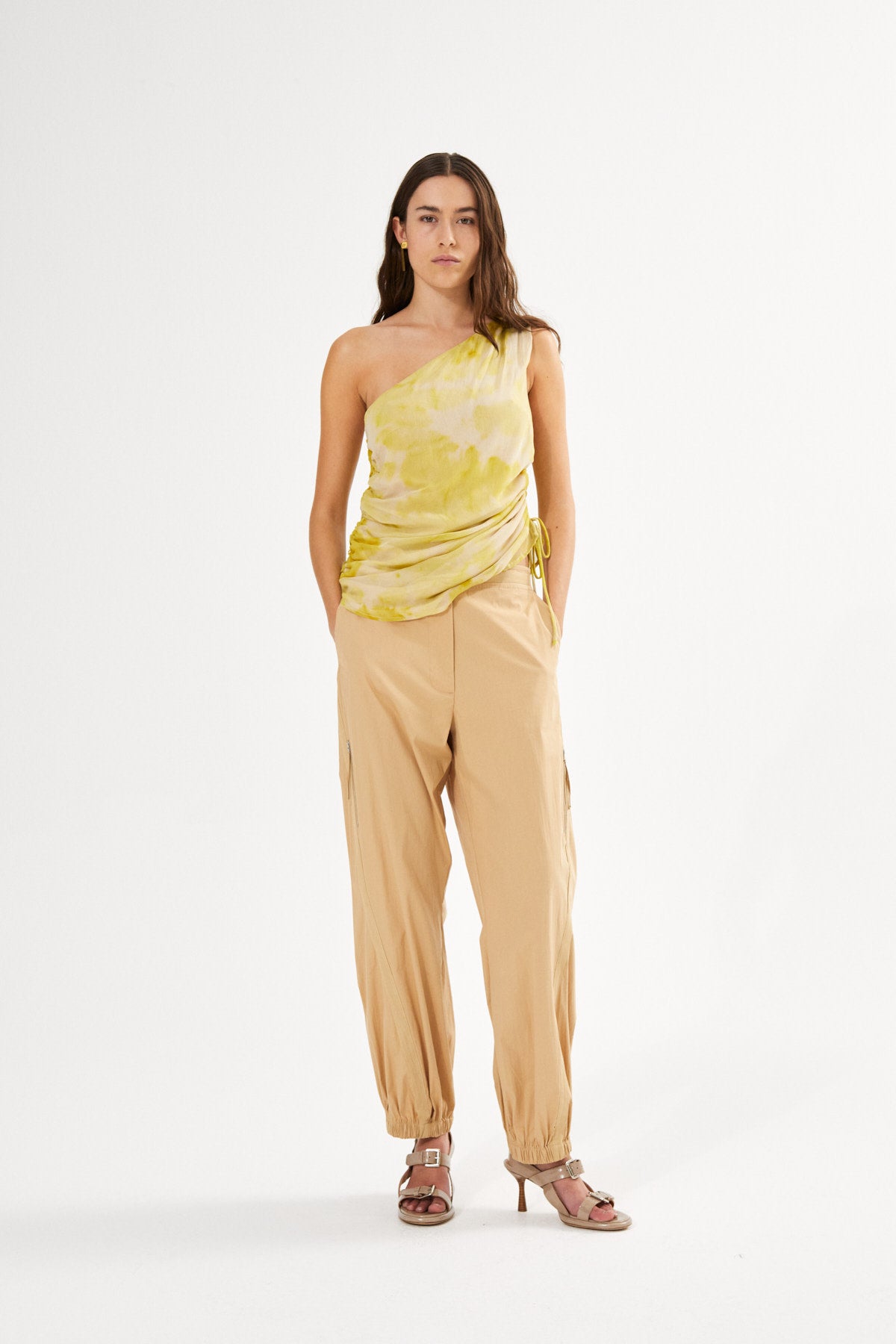 Afina - Papery pants I Toffee 1 - Rabens Saloner - DK