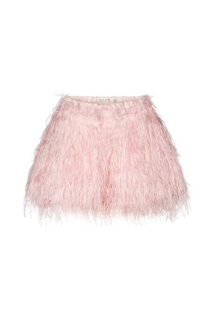 Roxana - Plume shorts I Powder pink Powder pink XS/S 9 - Rabens Saloner - DK