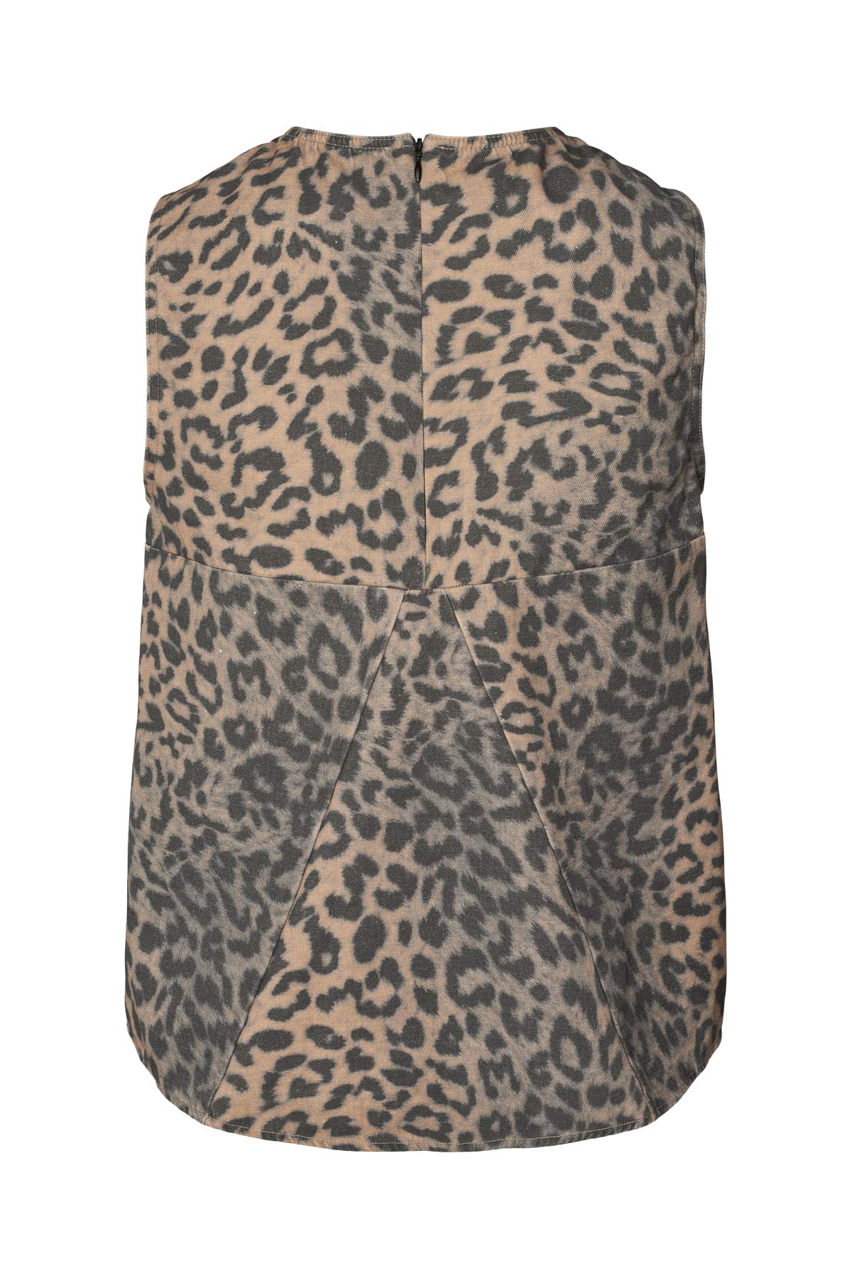 Piper - Leopard print tank top I Leopard 4 - Rabens Saloner - DK