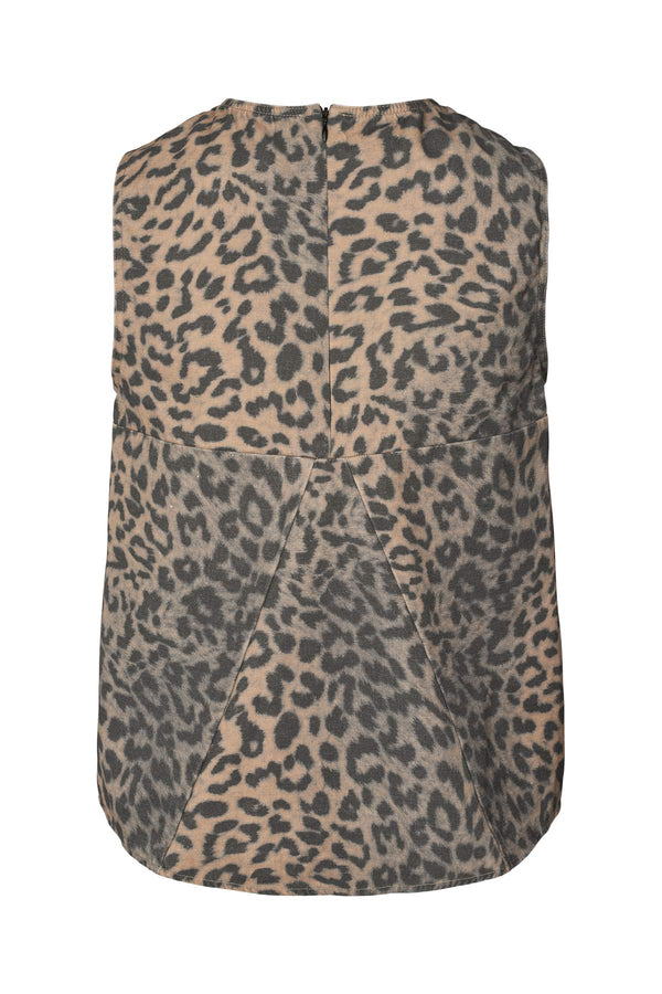 Piper - Leopard print tank top I Leopard 2 - Rabens Saloner - DK