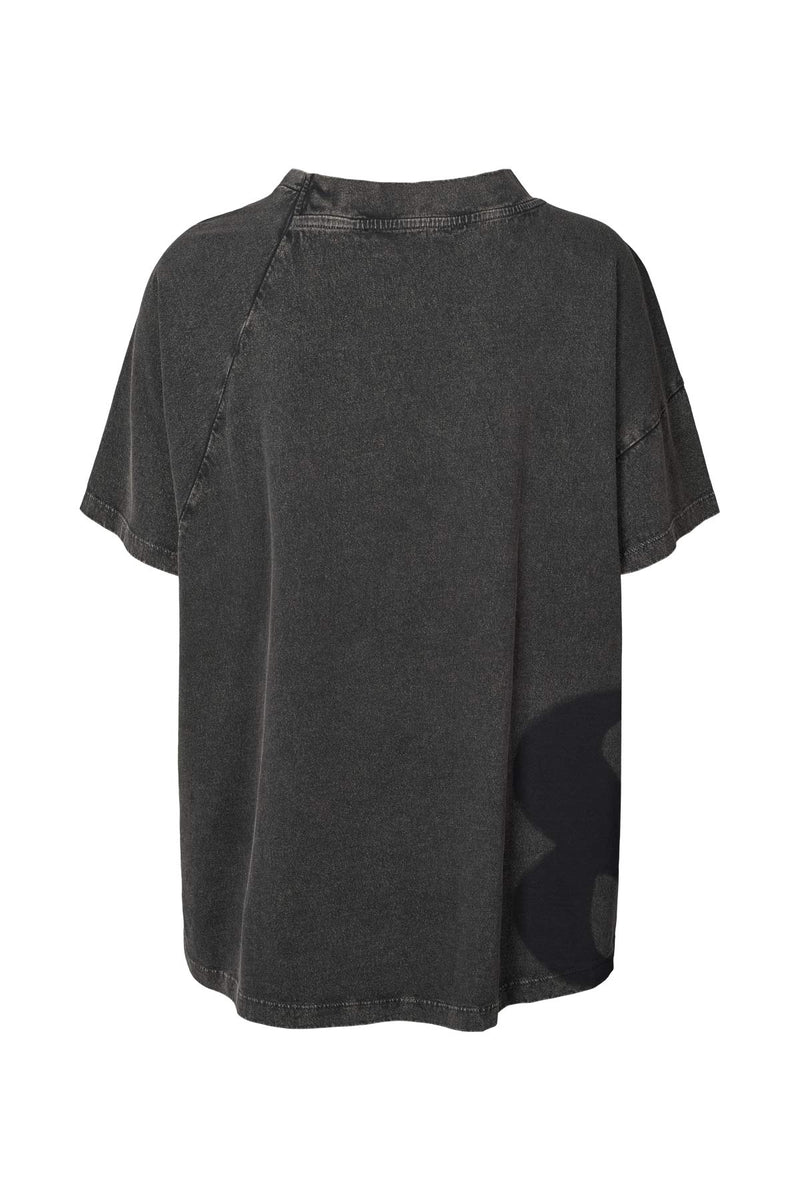 Ary - Infinity boxy t-shirt I Caviar Black 4 - Rabens Saloner - DK