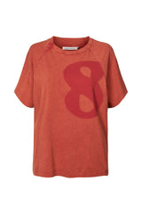 Ary - Infinity boxy t-shirt I Hibiscus Hibiscus XS/S 1 - Rabens Saloner - DK