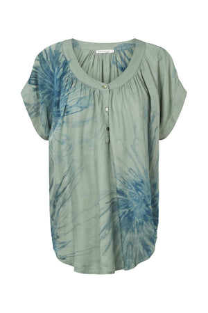Jolin - Cartwheel blouse I Ocean combo Ocean combo XS 1 - Rabens Saloner - DK
