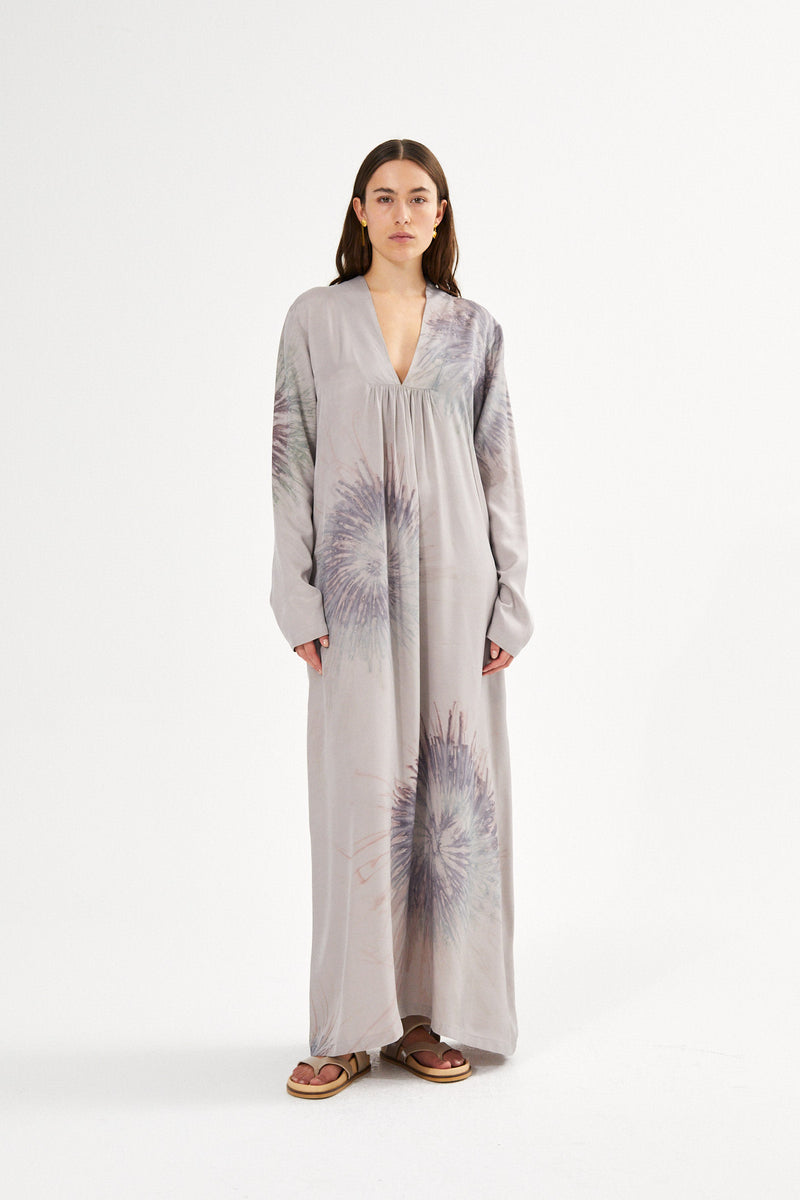 Maize - Cartwheel kaftan I Seashell combo 3 - Rabens Saloner - DK