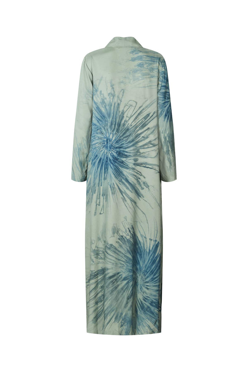 Maize - Cartwheel kaftan I Ocean combo 2 - Rabens Saloner - DK