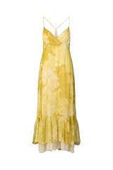 Farida - Fusion string dress I Lemon combo Lemon combo XS 1 - Rabens Saloner - DK