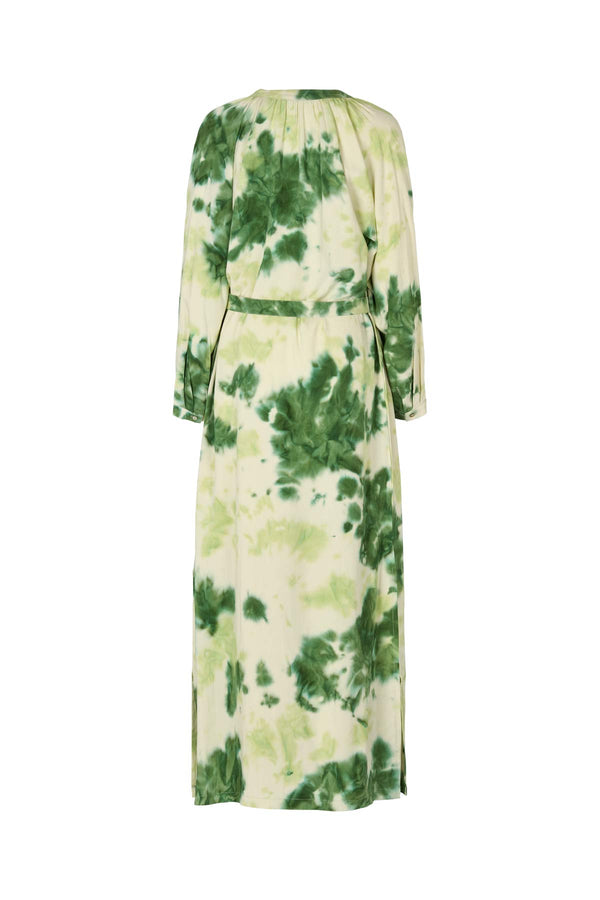 Ingela - Fusion belt dress I Emerald combo 2 - Rabens Saloner - DK