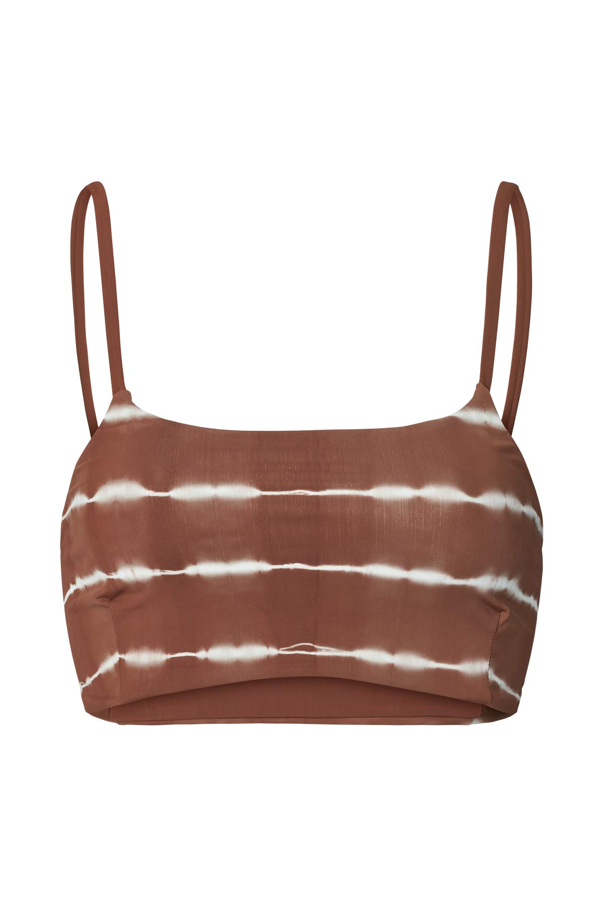 Rudy - Ripples bandeau string top I Brown combo Brown combo XS 1 - Rabens Saloner - DK