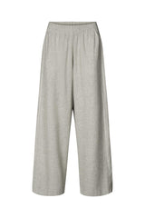 Everdeen - Drapy tailoring relaxed pants I Grey melange Grey melange XS 8 - Rabens Saloner - DK