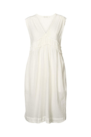 Hyben - Cotton short dress I White White XS 1 - Rabens Saloner - DK