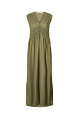 Harmonie - Cotton long dress I Raw lumber Raw lumber XS 1 - Rabens Saloner - DK