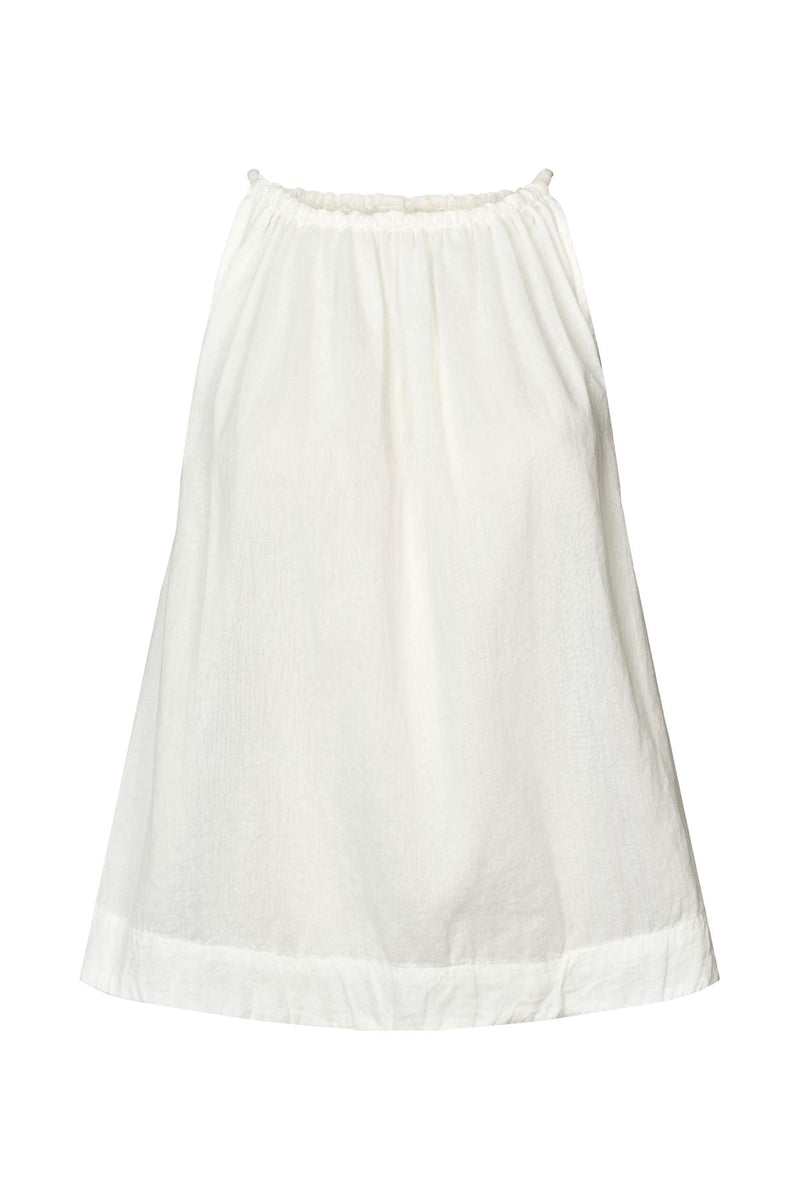 Hoda - Cotton halter top I White White XS 4 - Rabens Saloner - DK