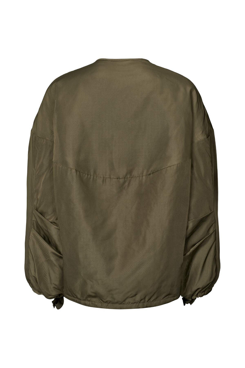 Glod - Arched jacket I Army Green 7 - Rabens Saloner - DK