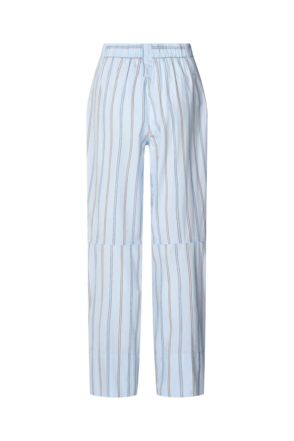 Fresia - Reverse stripe military pants I Blue pyjama stripe 8 - Rabens Saloner - DK