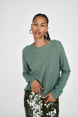 Engel - Airy boxy sweater I Sand 3 - Rabens Saloner - DK