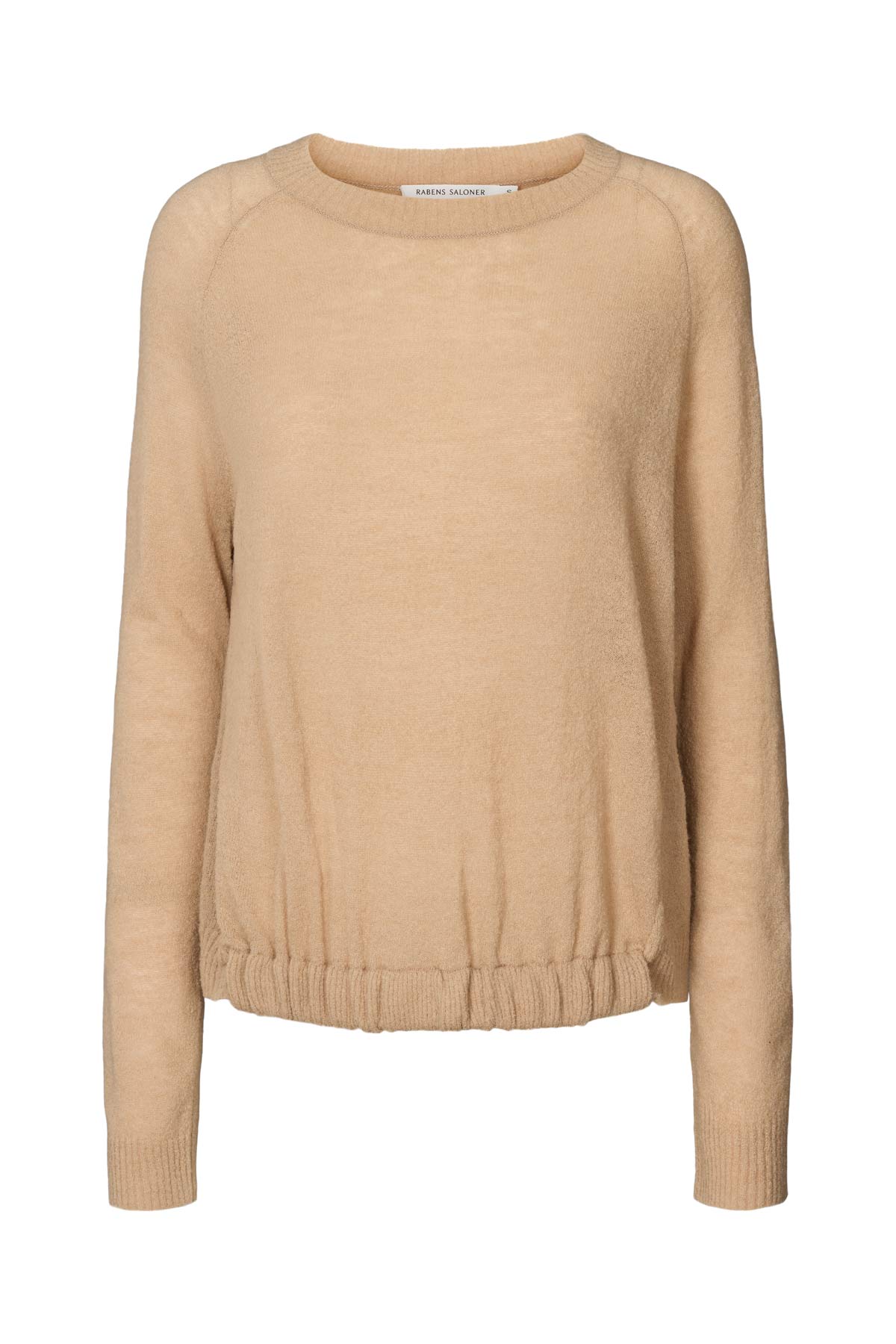 Engel - Airy boxy sweater I Sand Sand XS 1 - Rabens Saloner - DK