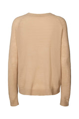 Engel - Airy boxy sweater I Sand 2 - Rabens Saloner - DK