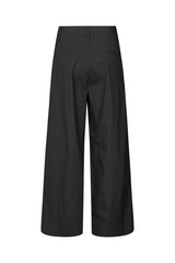 Enel - Papery parallel pants I Black 3 - Rabens Saloner - DK