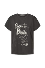 Ambla - Beauty t-shirt I Faded black Faded black XS 1 - Rabens Saloner - DK