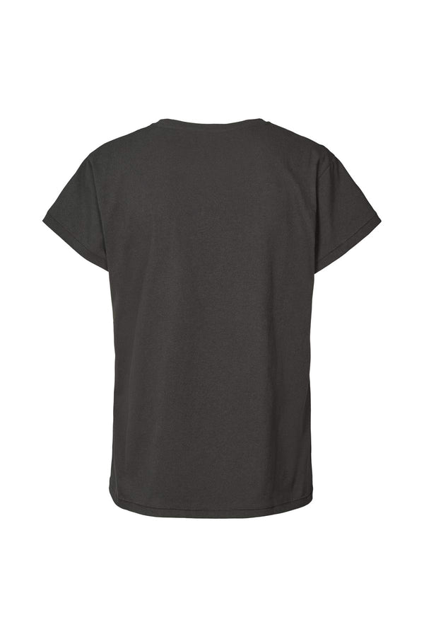 Ambla - Beauty t-shirt I Faded black 2 - Rabens Saloner - DK