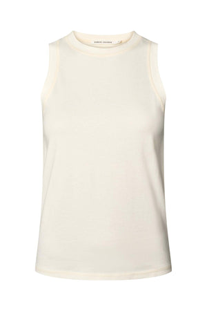 Johnny - Pima jersey tank top I Chalk Chalk XS 4 - Rabens Saloner - DK