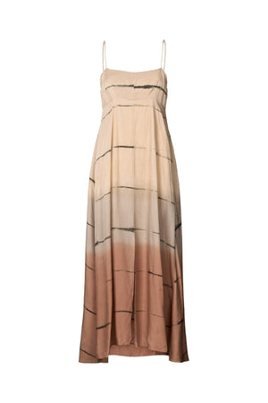Hanny - Nuance string dress I Chocolate combo Chocolate combo XS 1 - Rabens Saloner - DK