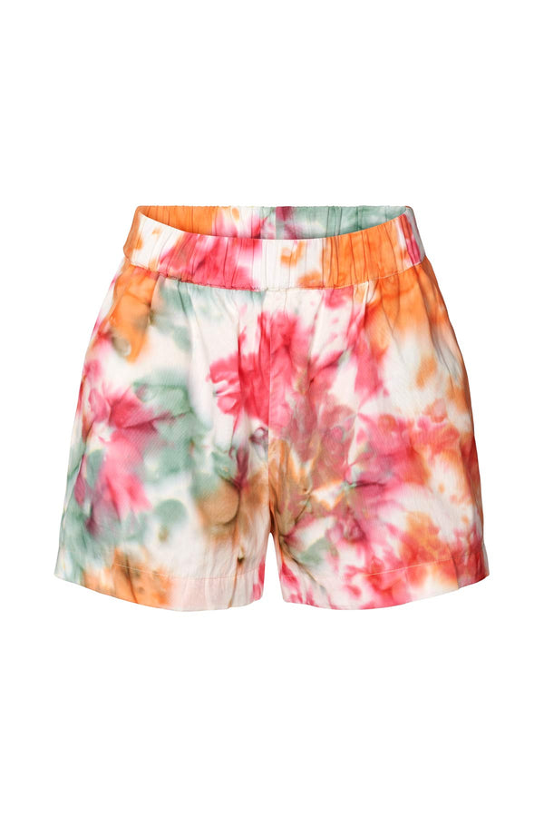 Lania - Abstract cotton shorts I Rainbow combo Rainbow combo XS 2 - Rabens Saloner - DK