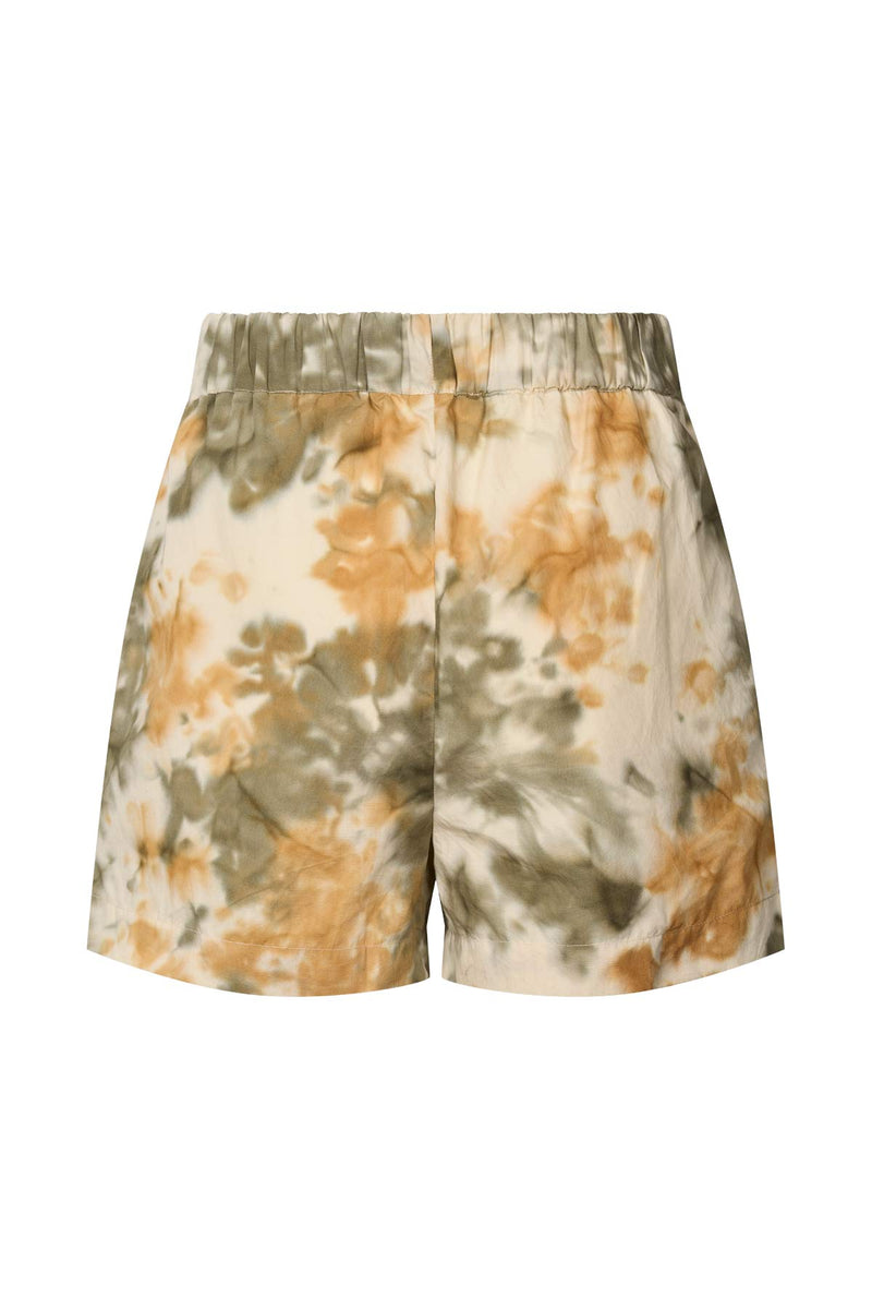 Lania - Abstract cotton shorts I Forest combo 2 - Rabens Saloner - DK