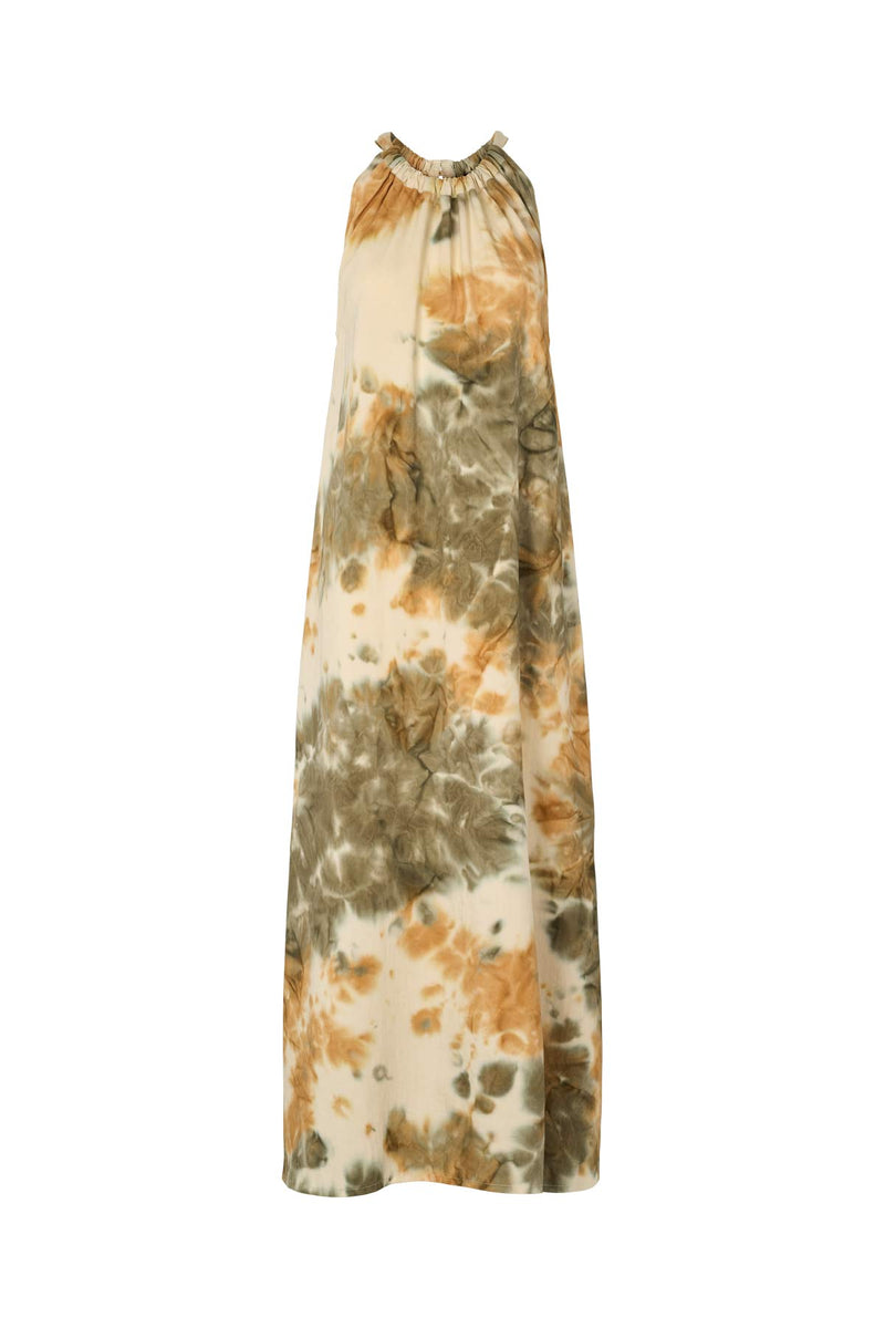 Hope - Abstract halter dress I Forest combo Forest combo XS 5 - Rabens Saloner - DK