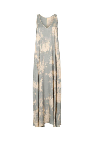 Ian - Misty long dress I Aluminium combo Aluminium combo XS 5 - Rabens Saloner - DK