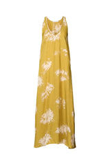 Ian - Misty long dress I Golden mustard combo Golden mustard combo XS 1 - Rabens Saloner - DK