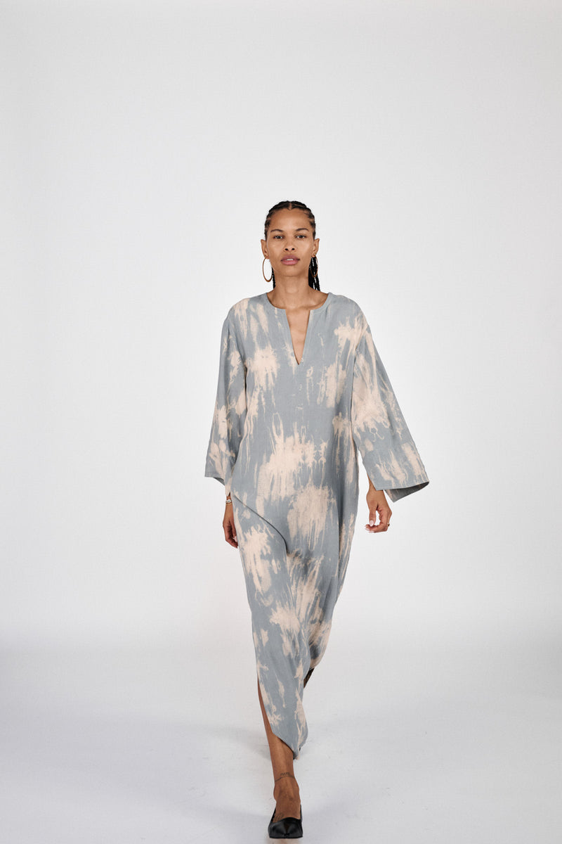 Karimalou - Misty kaftan I Aluminium combo 1 - Rabens Saloner - DK